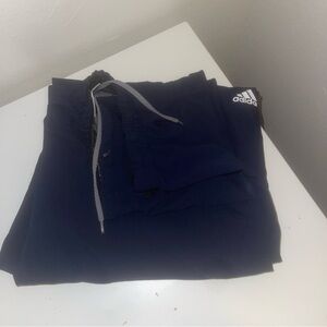 Adidas Men’s Navy Joggers with Logo